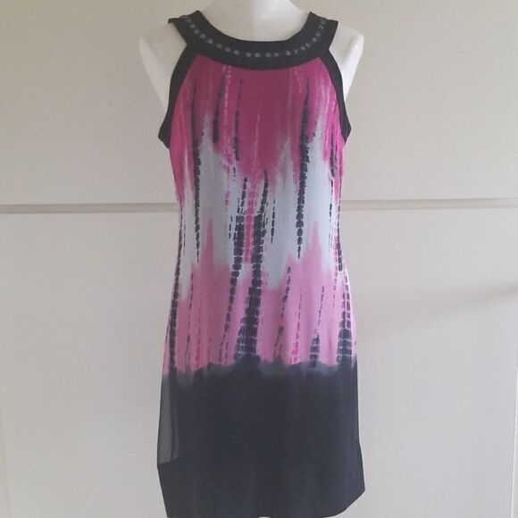 Signature by Robbie Bee Silk Dress, sz. 6 - Picture 1 of 7